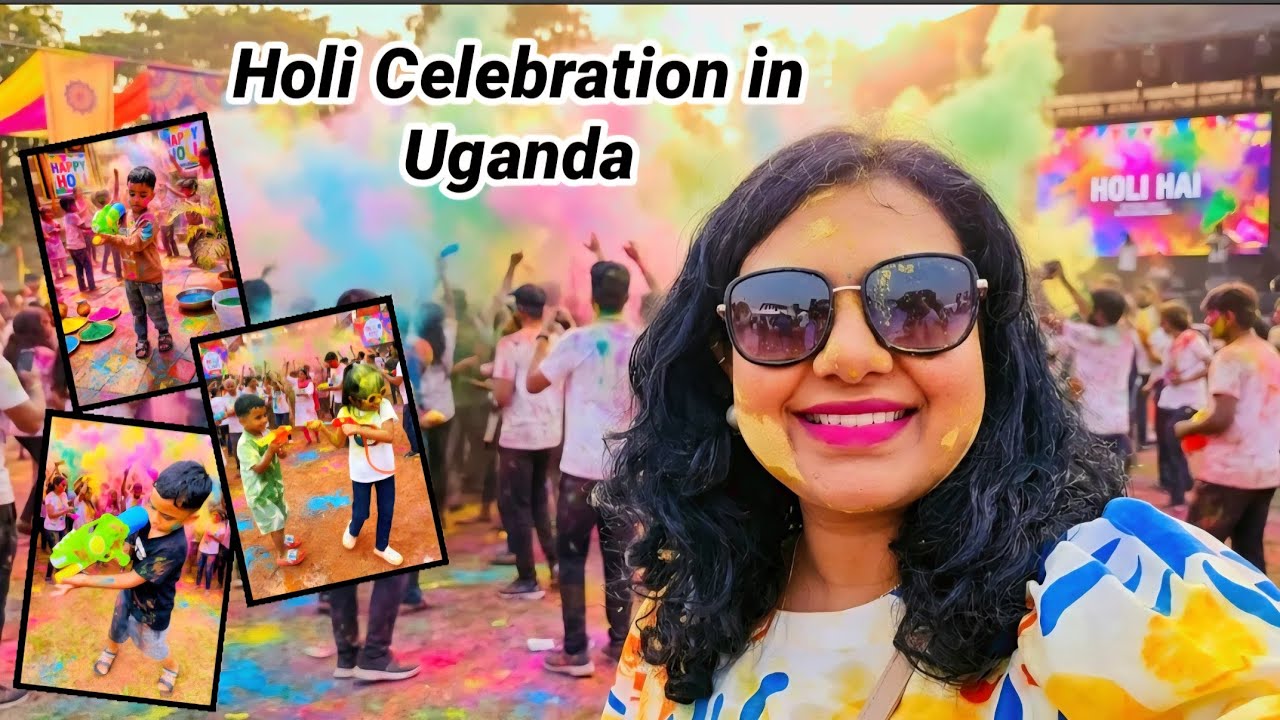 Holi Celebration 2026🌈✨️🎉 | First Holi With My Baby | Uganda | Bollywood Singers | @RitusWonderLife 