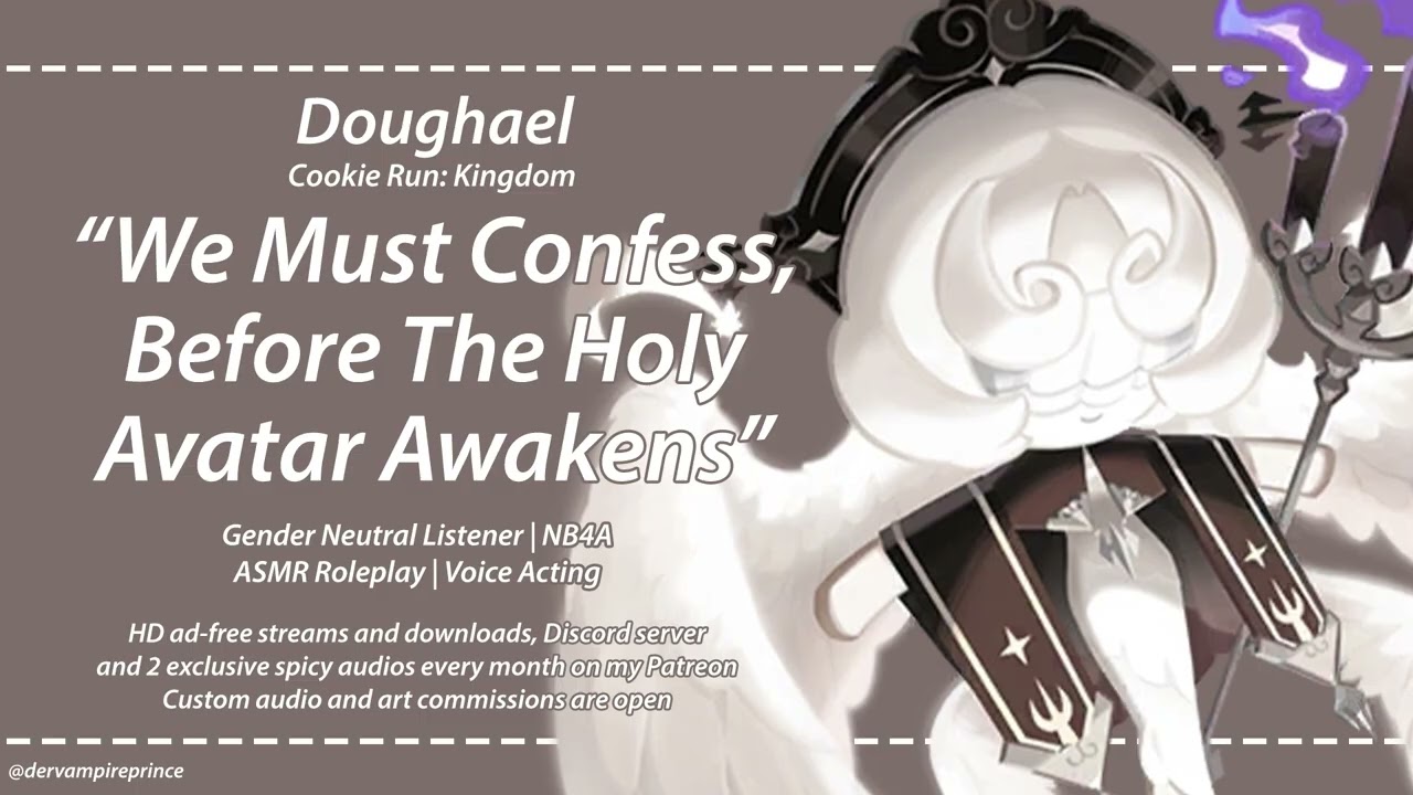 ASMR | Cookie Run - Doughael Confesses Their Love To You (But They Came Back Wrong) [NB4A]