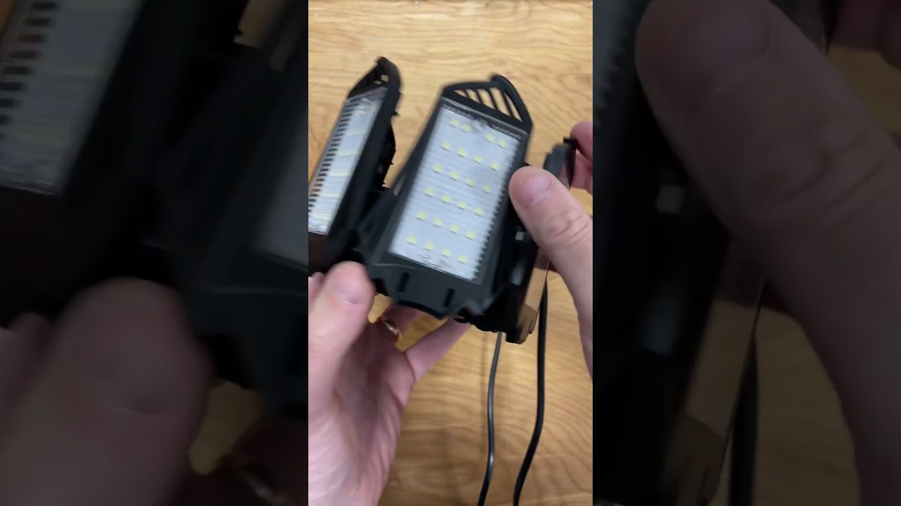 5000 Lumen Light Works with DeWalt 20V Max Batteries #led #light #tools