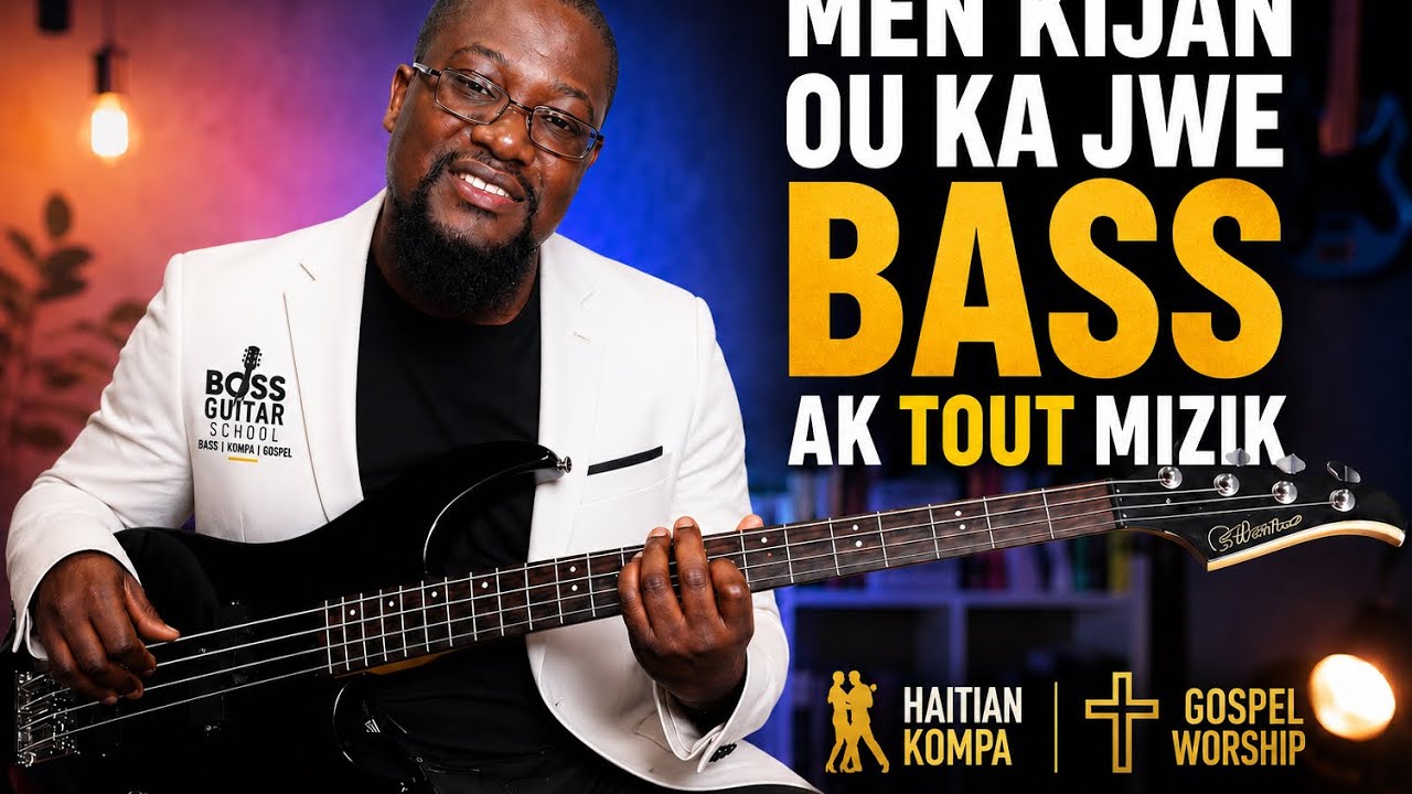 Men Jan Ou Ka Jwe Bass Ak Nenpòt Mizik