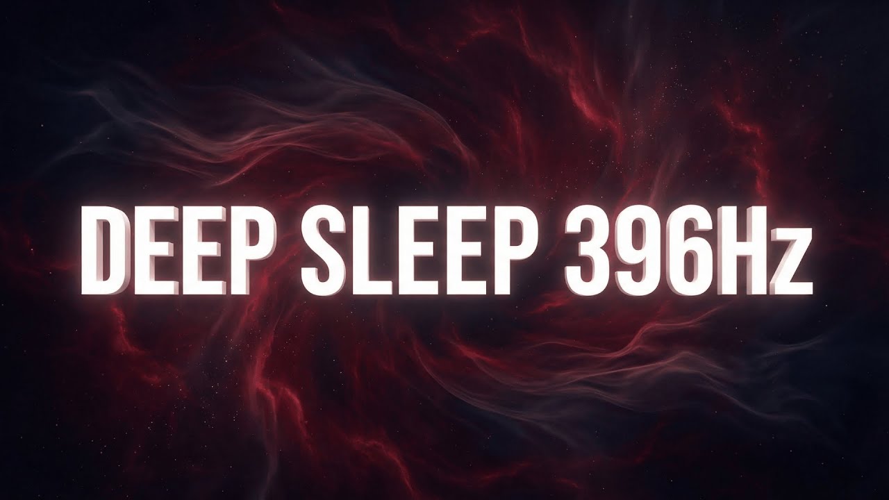 396Hz | Adeus Medo e Ansiedade 💤 Sono Profundo e Libertação ✨ Solfeggio (8 Horas)