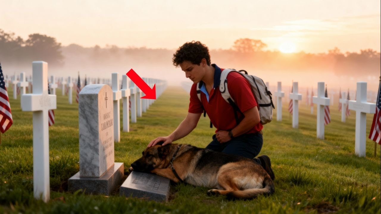 The K9 wouldn't leave the grave—until Carlo Acutis knelt and whispered “He’s still on duty”