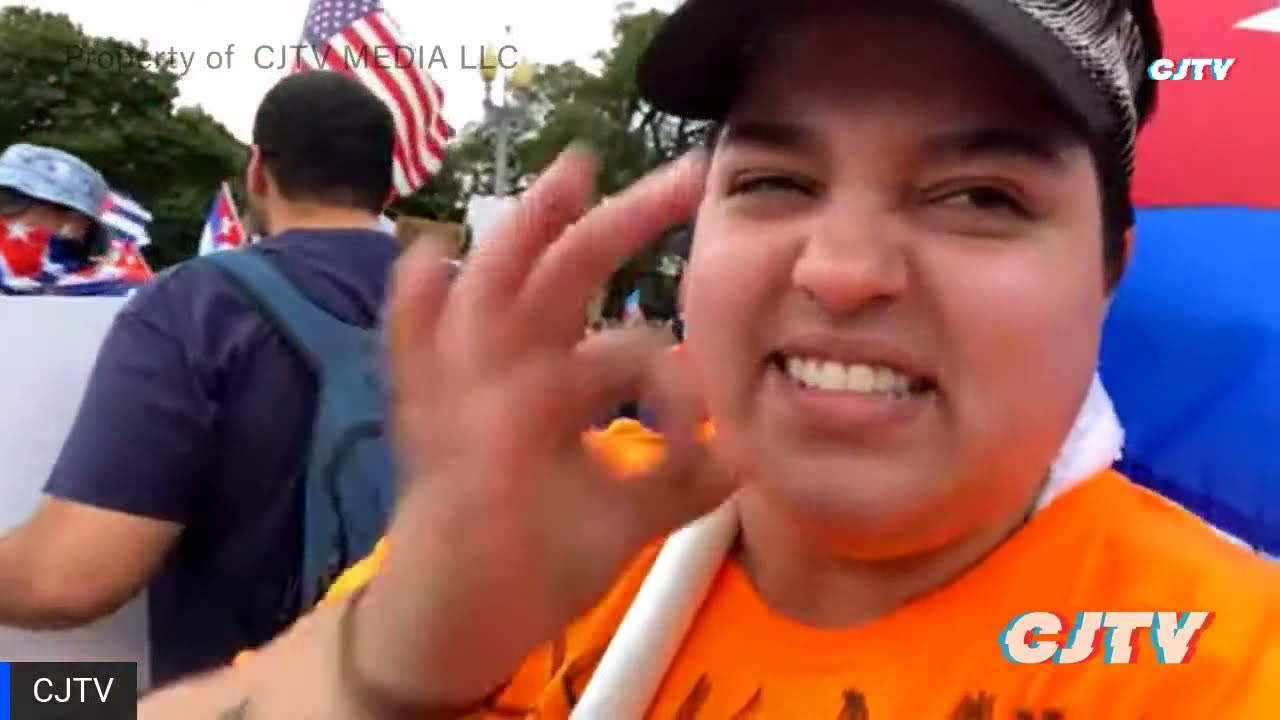 #SOSCuba Live Protest White House