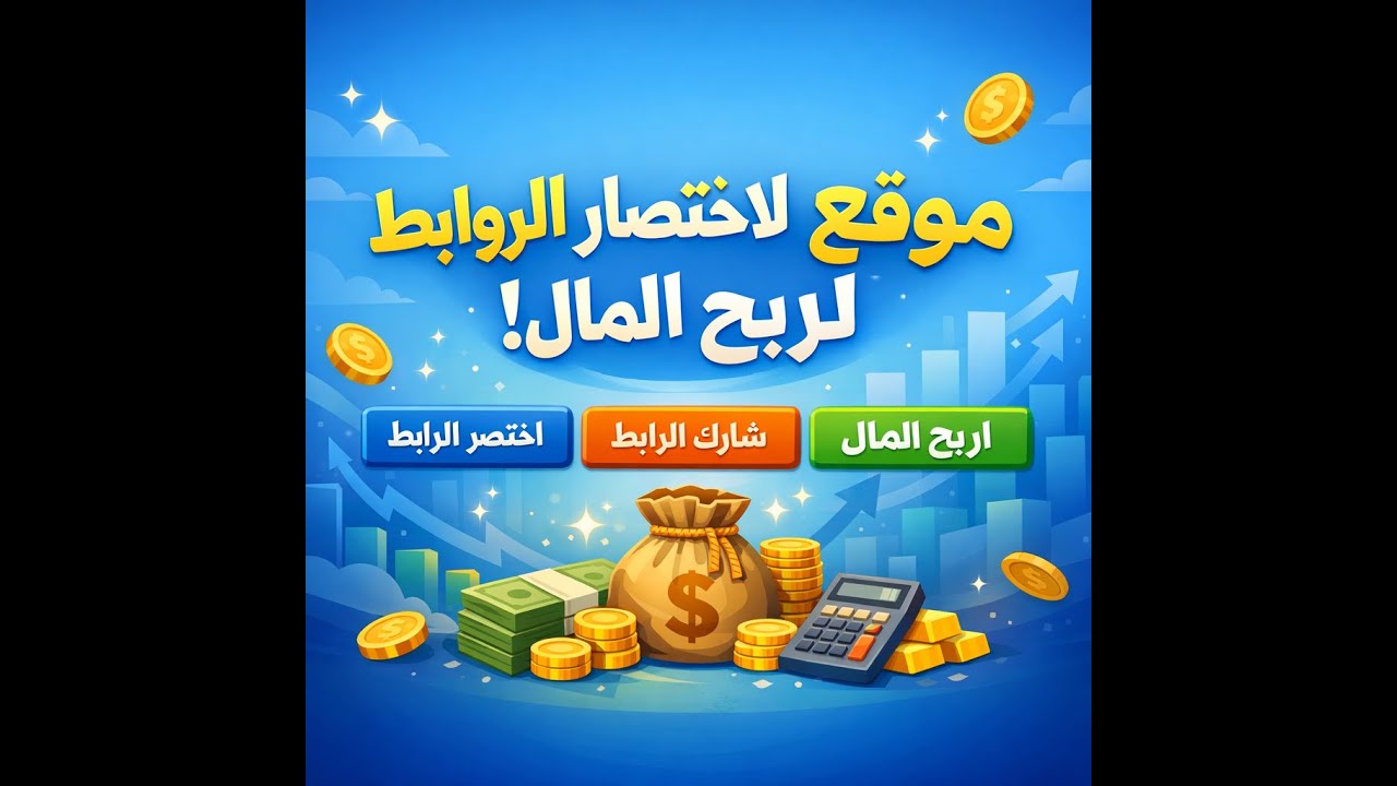 موقع لاختصار روابط لربح المال للمبتدائين مع طريقة و استراتجية