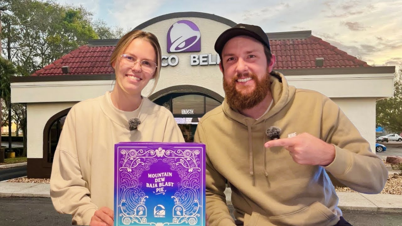 НОВЫЙ обзор пирога Mountain Dew Baja Blast