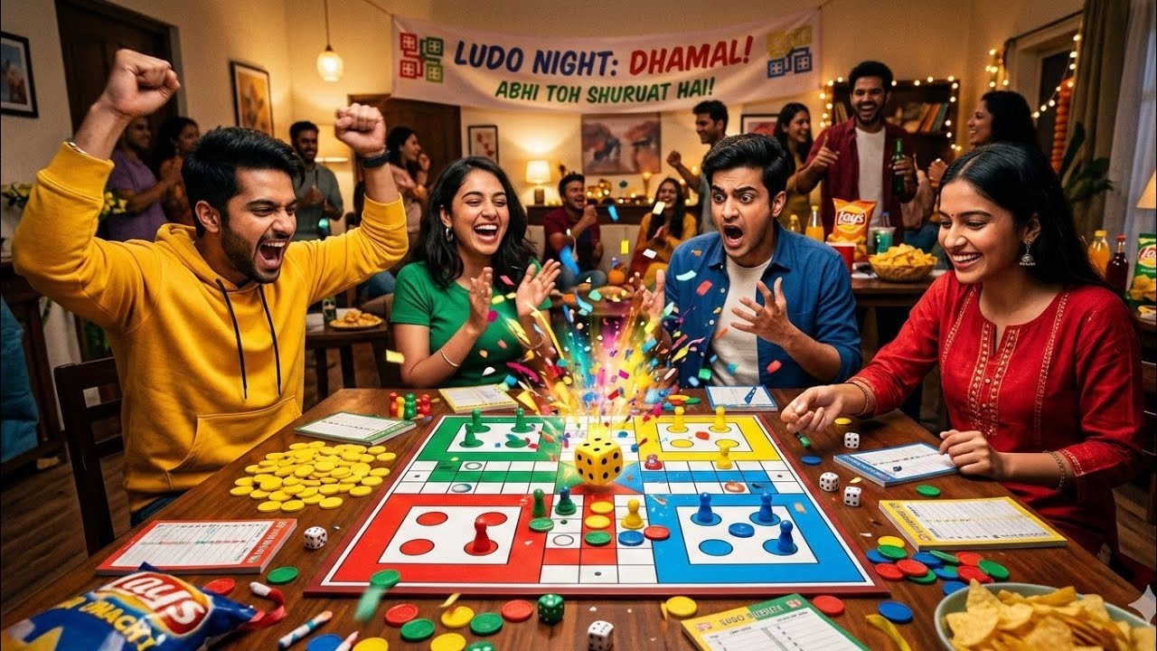 Ludo Mein Dosti Khatam! 😂 (Last Tak Dekho)Ludo King Ka Asli Don Kaun? 🤔Doston Ke Saath Ludo...