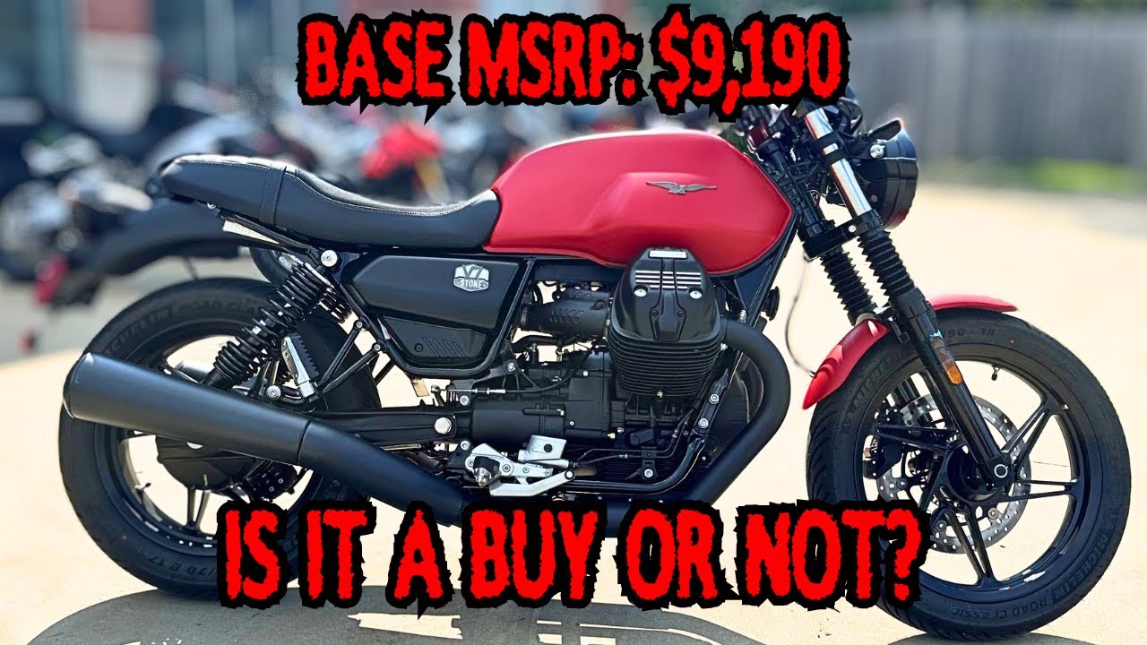 2023 Moto Guzzi V7 Stone | Specs and Honest First Ride Thoughts