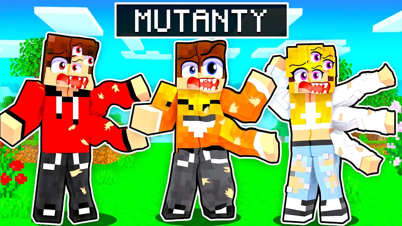 SmileSlow, Pati i Sebek ZOSTALI MUTANTAMI w Minecraft!
