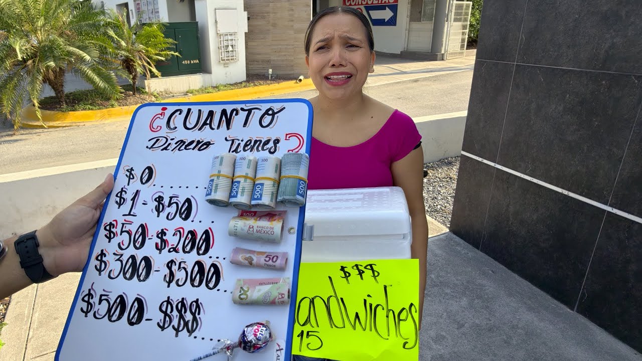 Le di recompensa millonaria a madre trabajadora para salvar a su bebé 😭 su reacción vale oro