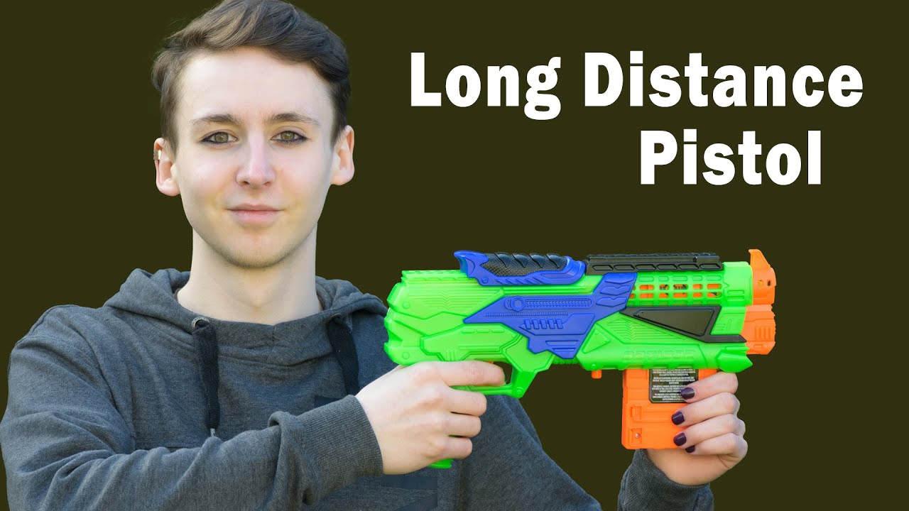 BuzzBee Long Distance Pistol - Unboxing, Review & Test | MagicBiber [deutsch]