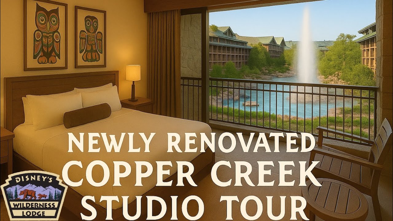 2025 г. НОВАЯ РЕКОНСТРУКЦИЯ: Disney&rsquo;s Wilderness Lodge - Copper Creek - Экскурсия по номеру Delux...