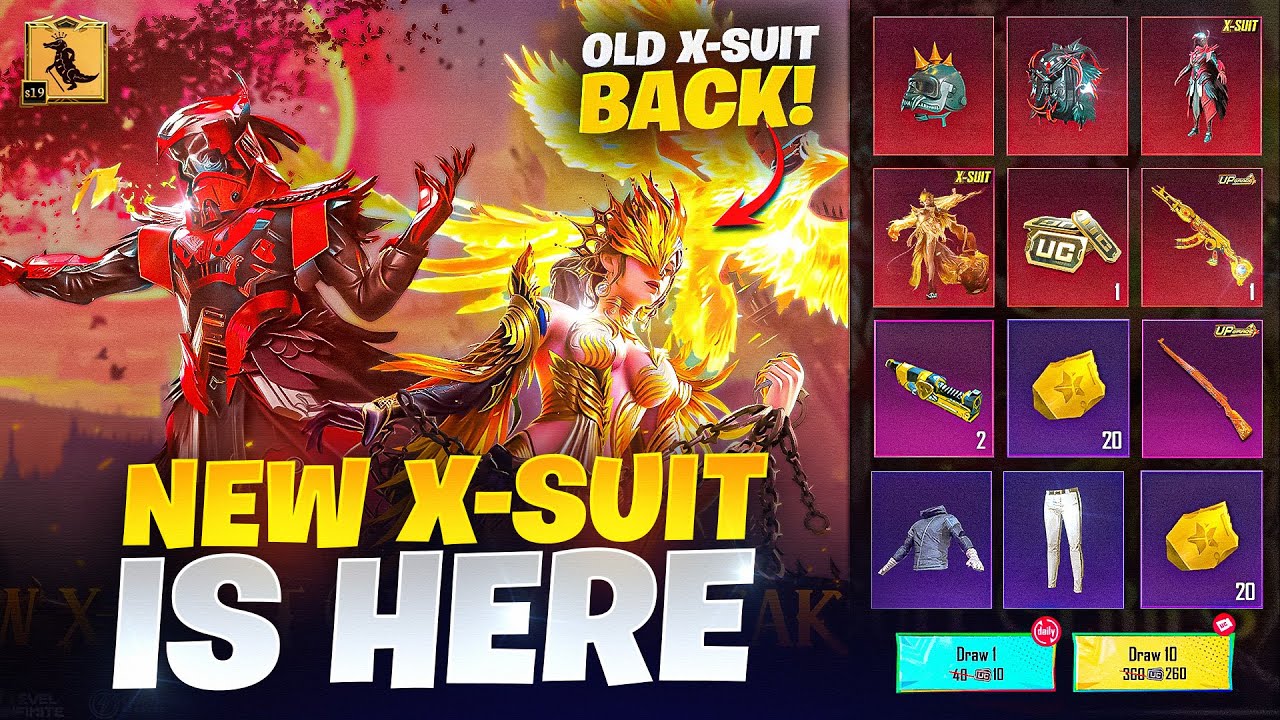 Новый костюм Xsuit уже здесь - PUBG. Новый костюм Xsuit подтвержден - Кровавый Реван. Возвращение...