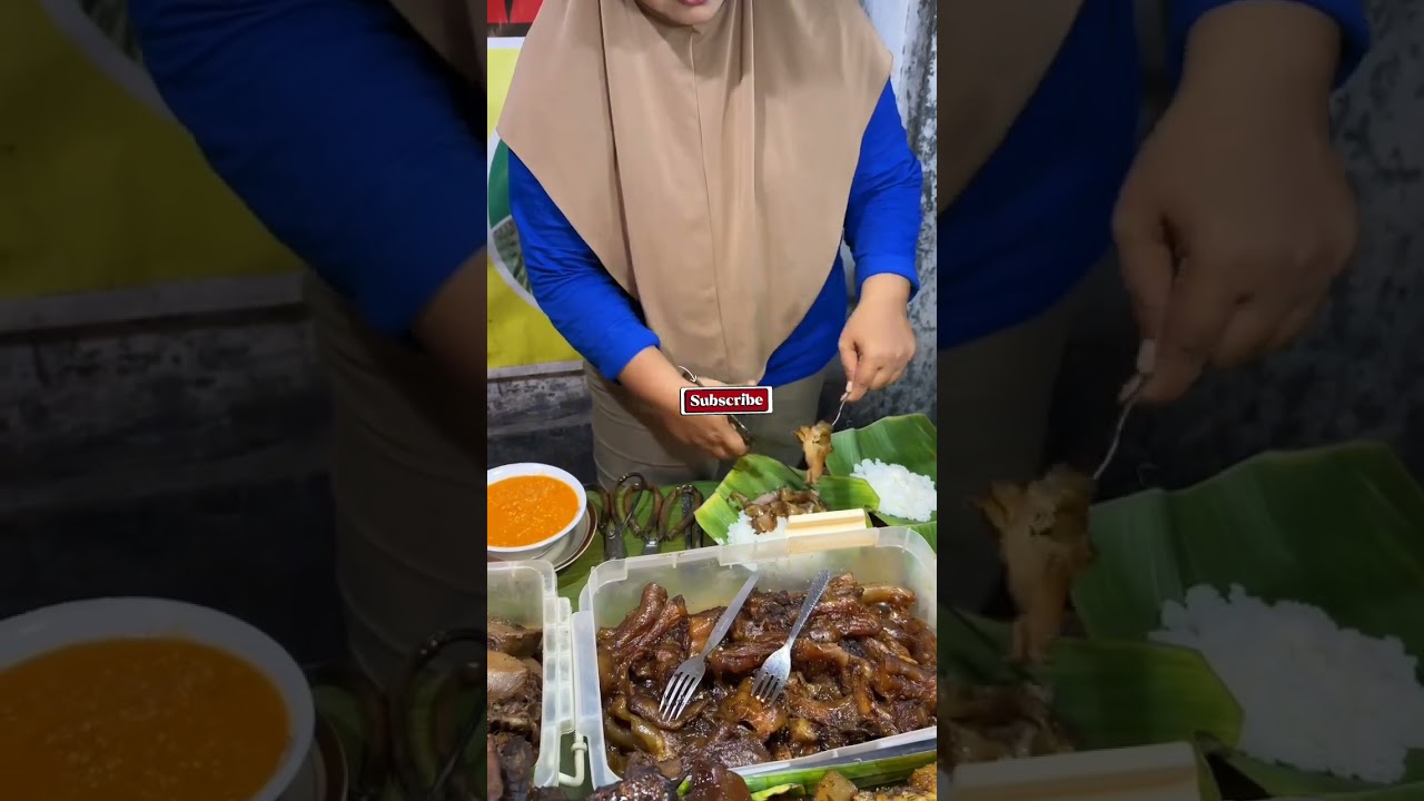 NASI GANDUL MBAK TINI.NASI + ANEKA JEROAN SAPI KUAH KALDU #kuliner#foodie#food#shorts