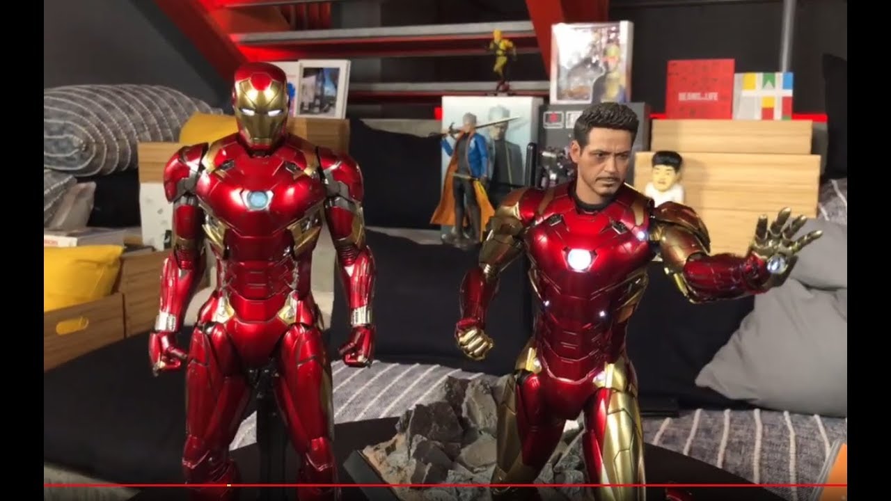 TOYSTV S8 E3 P3「爆玩具」Hot Toys 1/6 Diecast Iron Man Mark 46 Concept Art MARVEL STUDIOS  Unbox