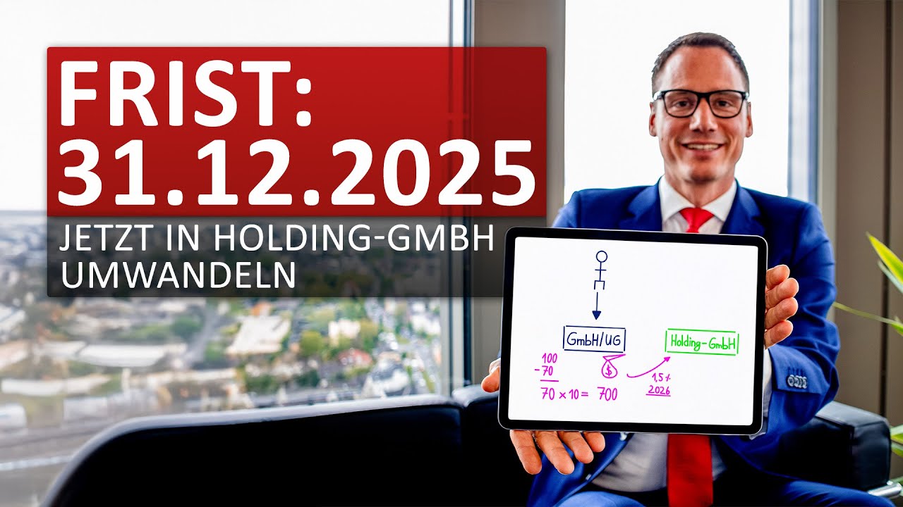 GmbH in Holding einbringen (Anteilstausch)