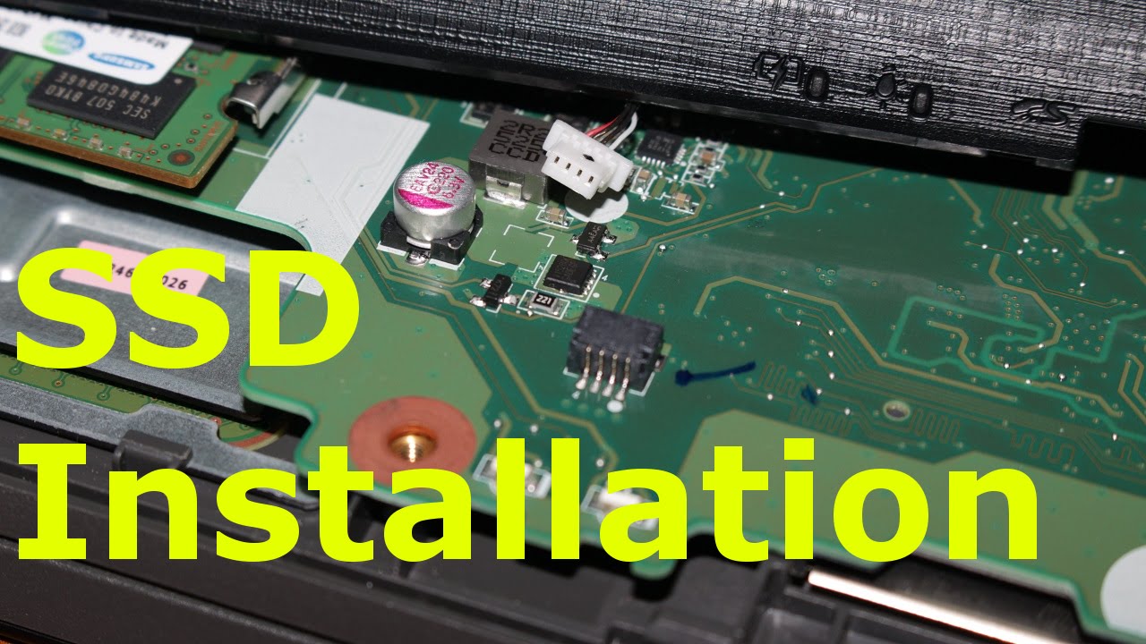 Acer E5 573G 52G3 SSD Installation