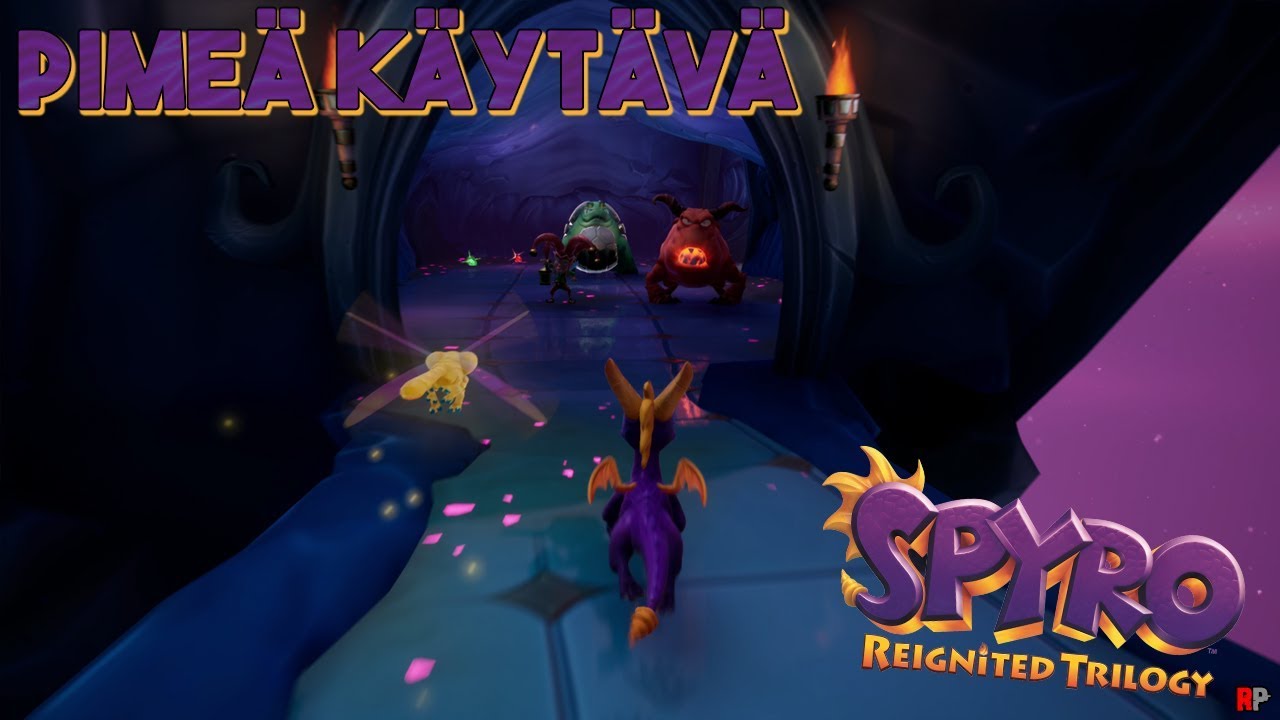Spyro The Dragon - Pimeä Käytävä (Läpipeluu)