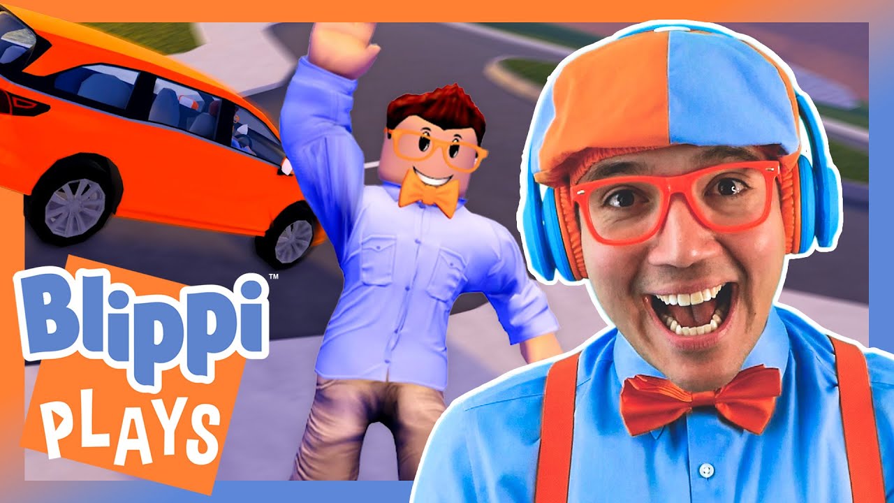 Blippi Plays Berry Avenue on Roblox! | BEST OF BLIPPI PLAYS | Roblox Gaming Videos for Kids