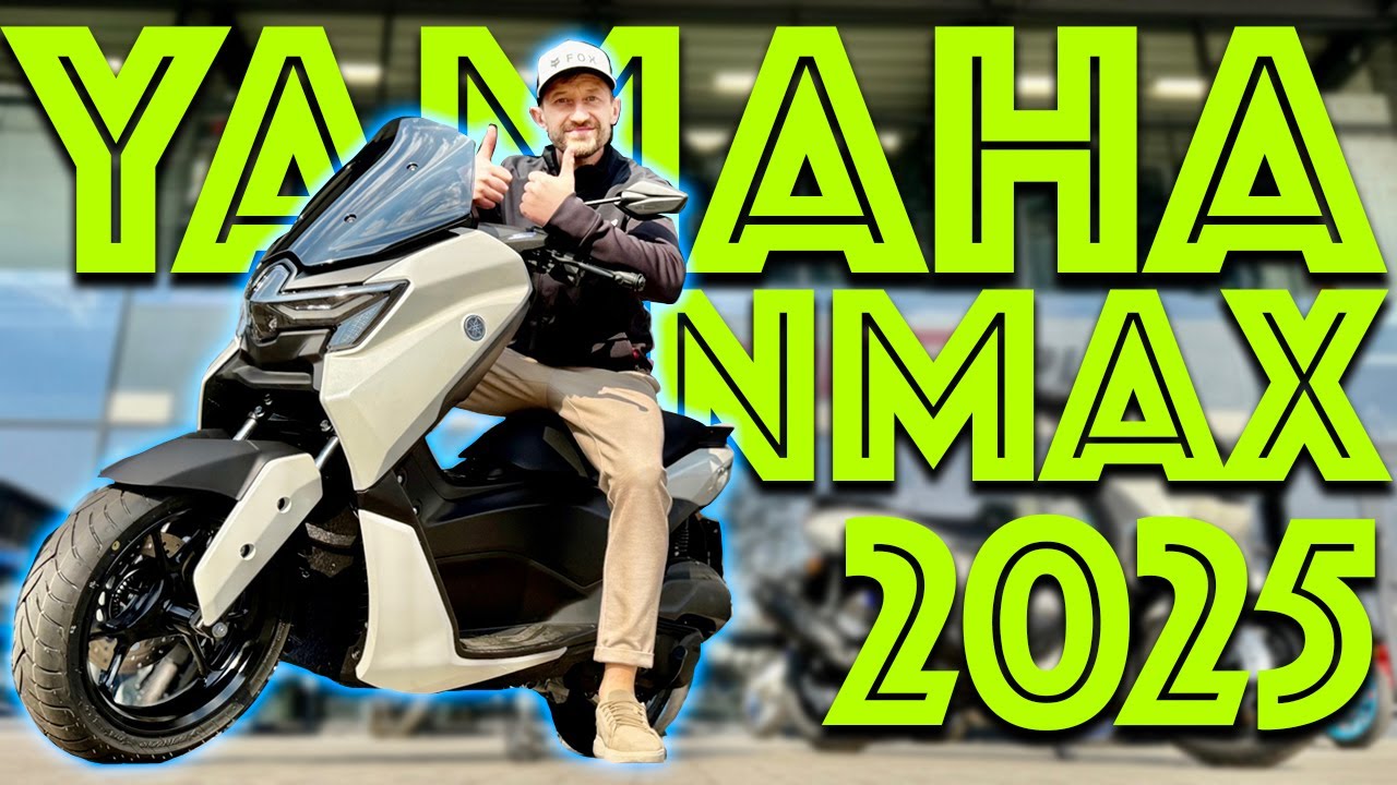 Nowy NMAX 125 2025&ndash; Mały, szybki i mega praktyczny!