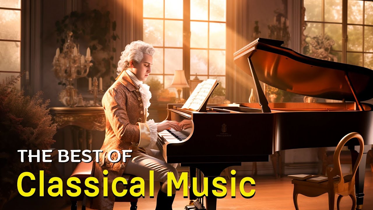 Best classical music. Music for the soul: Mozart, Beethoven, Schubert, Chopin, Bach ... 🎼🎼