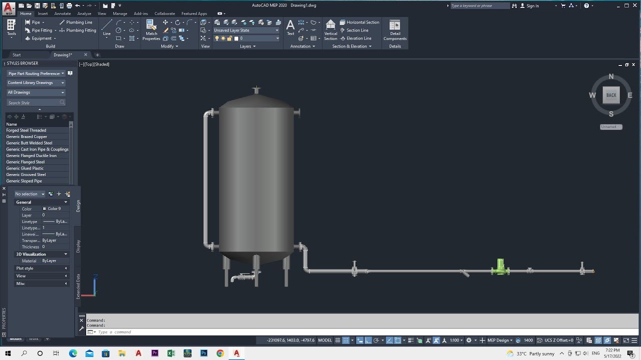 AutoCAD MEP, Transfer pump, Training