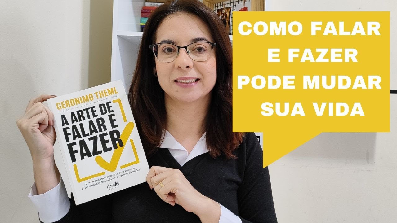 LIVRO A ARTE DE FALAR E FAZER - GERONIMO THEML