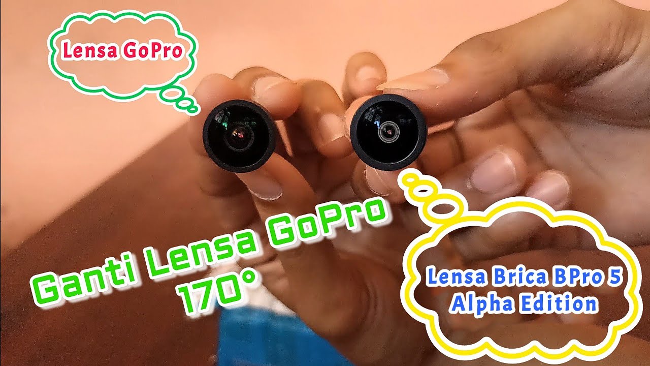 TUTORIAL // Brica BPro 5 Alpha Edition AE2s Pakai Lensa GoPro 170&deg;