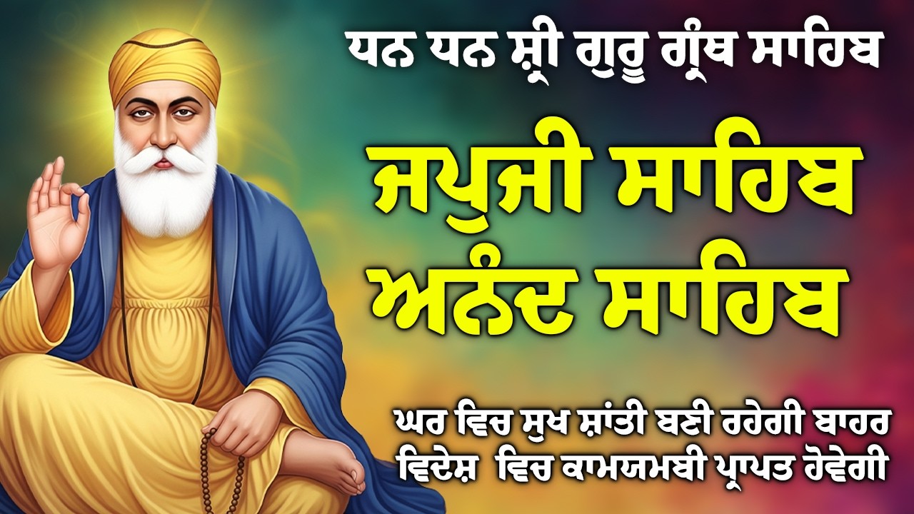 15/03/2026 , Japji Sahib 🙏 ਜਪੁਜੀ ਸਾਹਿਬ 🙏 Anand Sahib 🙏 ਅਨੰਦੁ ਸਾਹਿਬ // Morning Sikh Prayer