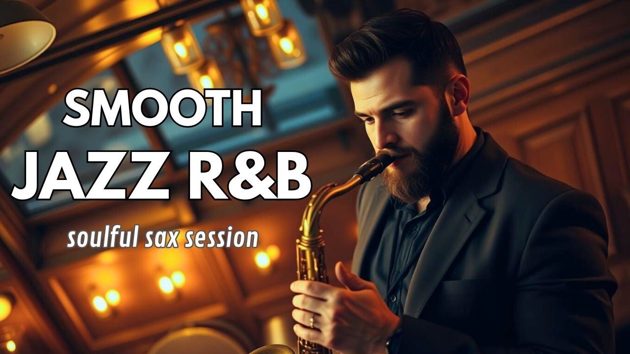 Smooth Jazz RnB Warm Instrumental – Soulful Sax Lounge Session