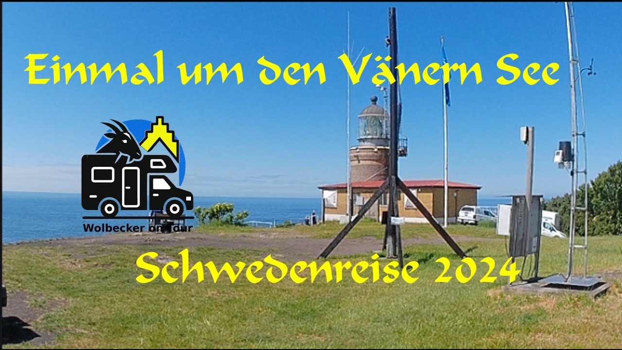 Mit dem Wohnmobil einmal um den Vänern See 2024