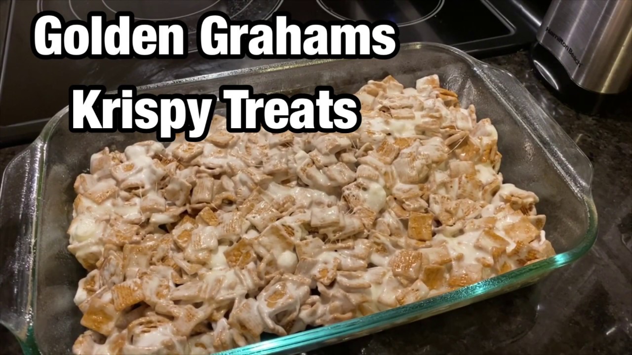 Easy Golden Graham Krispy Treat Recipe/ Twisted Mike&rsquo;s