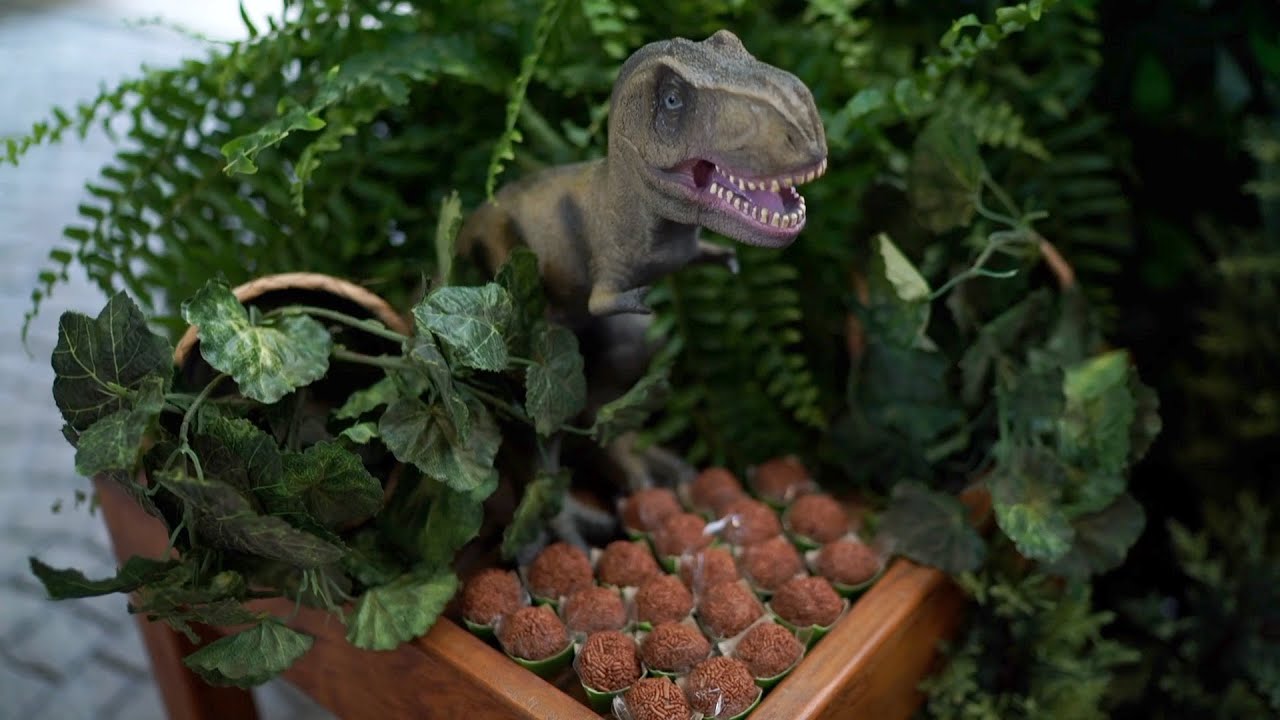 Festa com tema Dinossauro