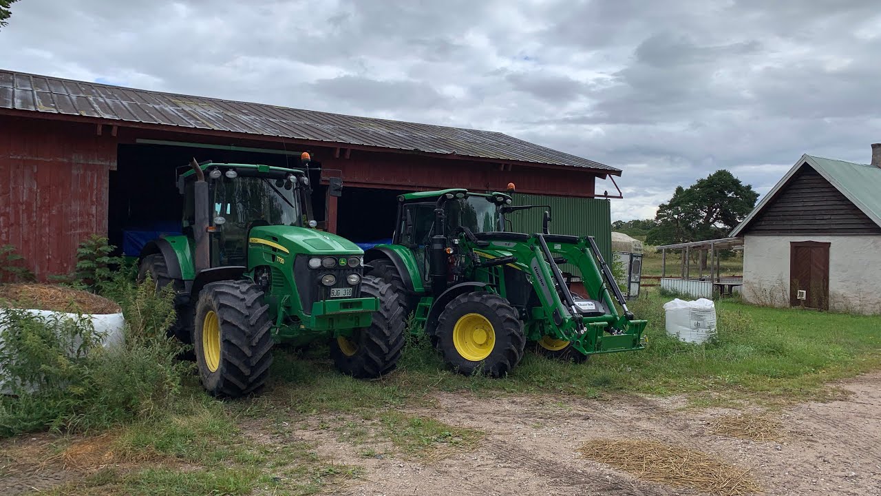 Kör bal med John Deere 6120 M