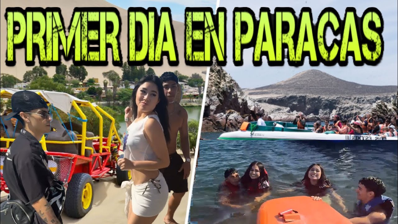 PRIMER DIA DE MILENKA NOLASCO EN PARACAS con DANIELA , KONG MACBRIDE y HANDA #milenkanolasco