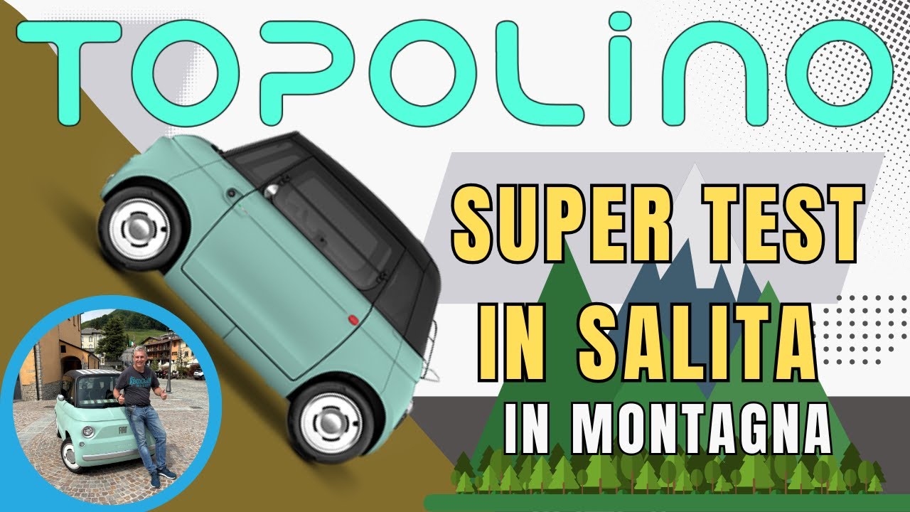 Fiat Topolino 🇮🇹 Super Test in Salita!!! mettiamola alla prova!!