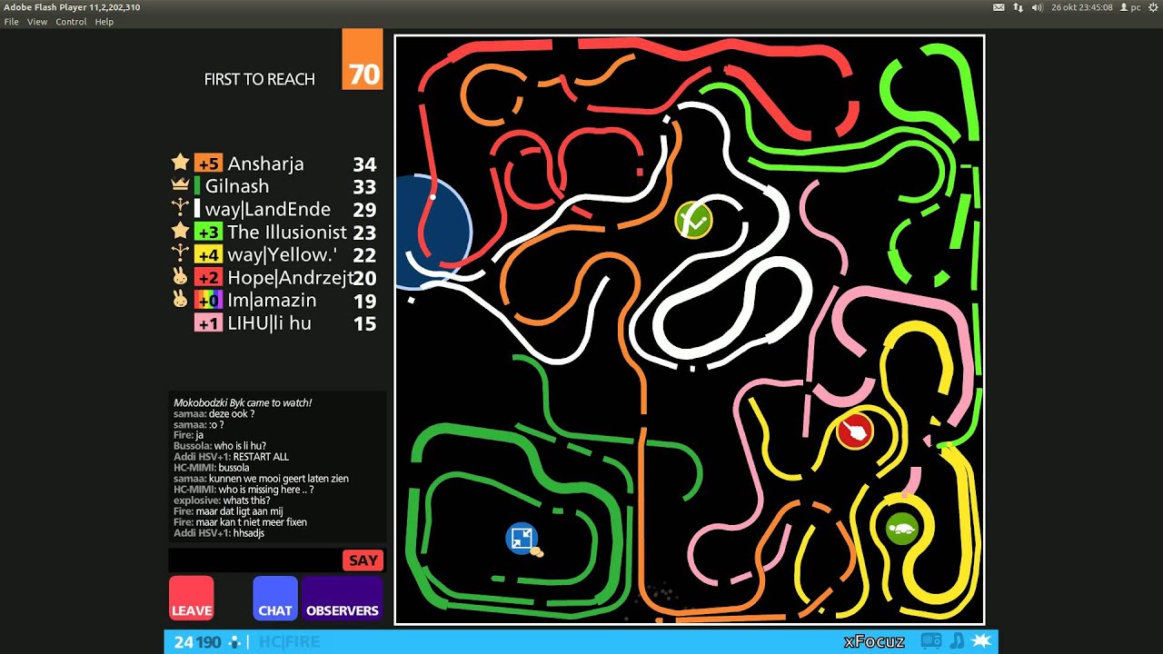 Curve Fever 2 | October FFA tournament 2013