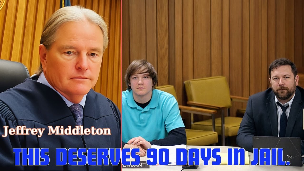 &ldquo;This Deserves 90 Days in Jail&rdquo; &ndash; Judge Jeffrey Middleton&rsquo;s Explosive Ruling