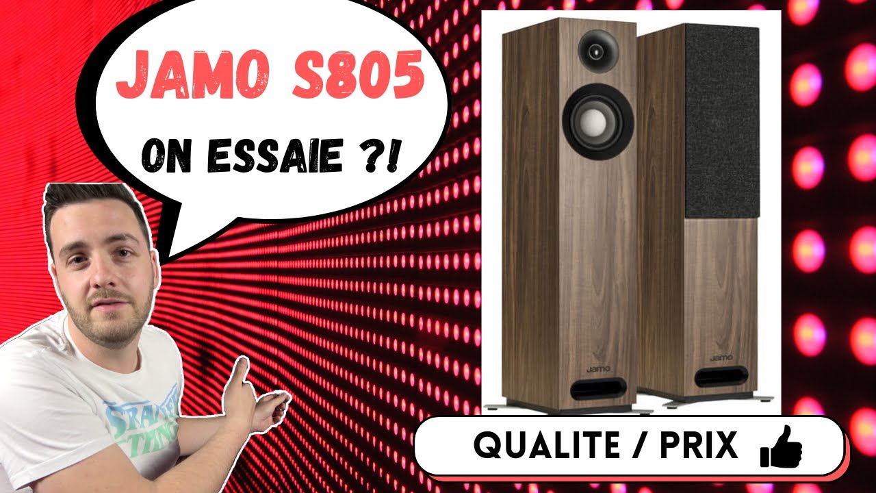 Enceintes JAMO S805 : Qualité Prix ÉTONNANT !! Avis & écoutes