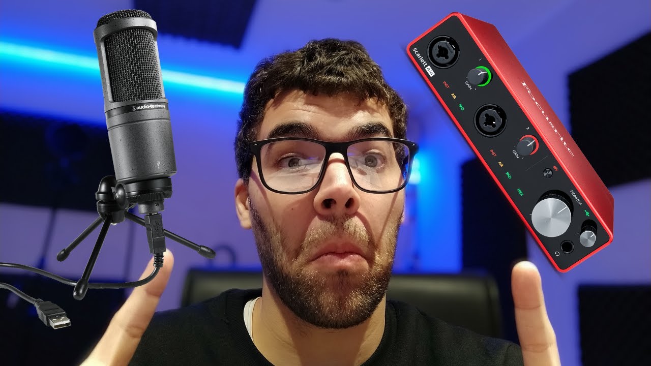 Micrófono Usb VS Placa de Audio (Tarjeta de Sonido) + Micrófono - Cual Comprar?