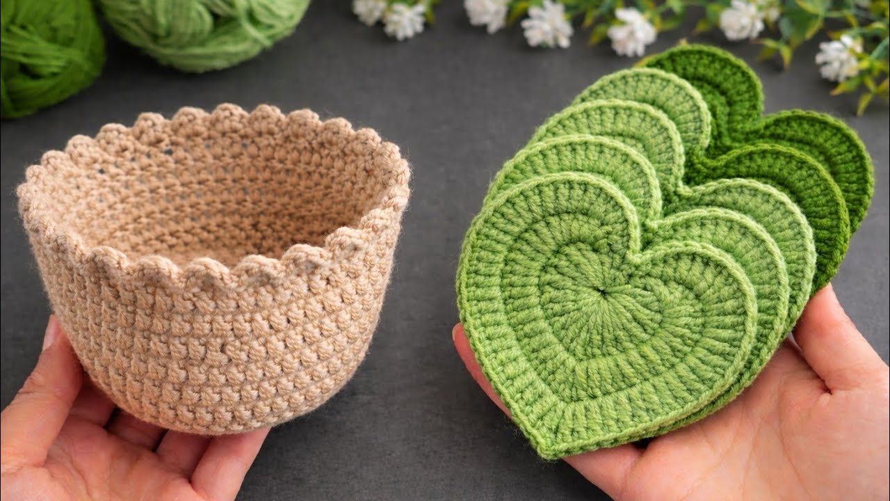 💰 I made 50 in one day and I sold them all! This is the best decorative basket crochet.