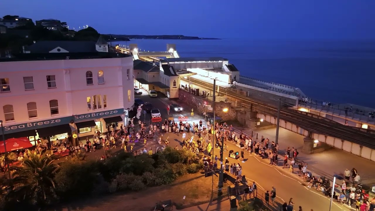 Celebrations at Dawlish Carnival Parade 2025
