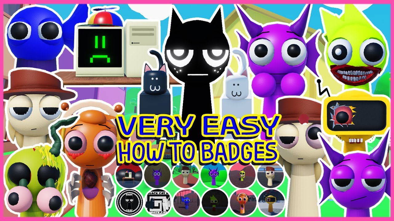 Roblox Update - 2 Gamepass And How to get 10 Badges in  Sprunki RP 3D Morphs