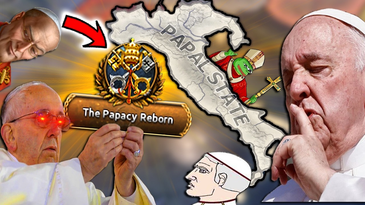 Bringing Back The Pope in HOI4 With a Secret Strategy