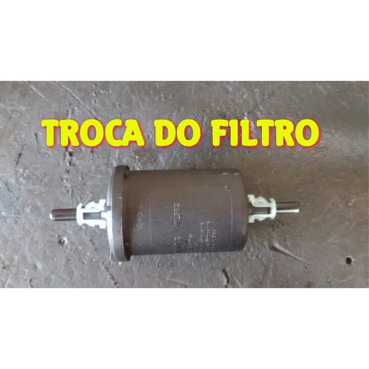 Troca do filtro de combustivel do fiat punto