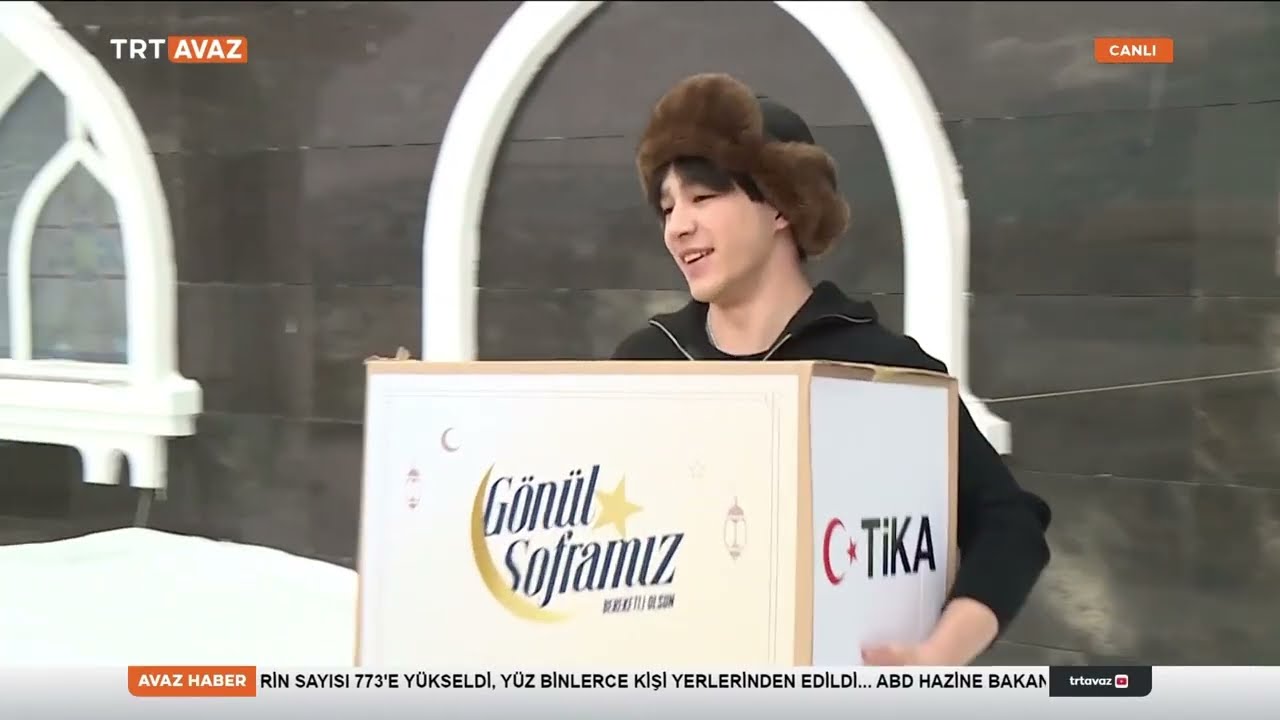 TİKA, Kazakistan'ın 8 Kentinde Gıda Yardımı Yaptı - TRT AVAZ HABER - 14.03.2026