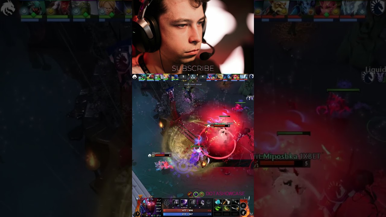 The International 2023 nisha got good help response from the liquid team#dota2 #dota2highlights