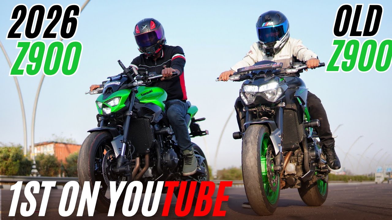 2026 Kawasaki Z900 vs Old Z900 Full Throttle | Old is Gold!!