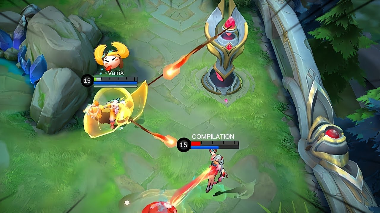 MOBILE LEGENDS WTF FUNNY MOMENTS 2024 COMPILATION | 54 - 56
