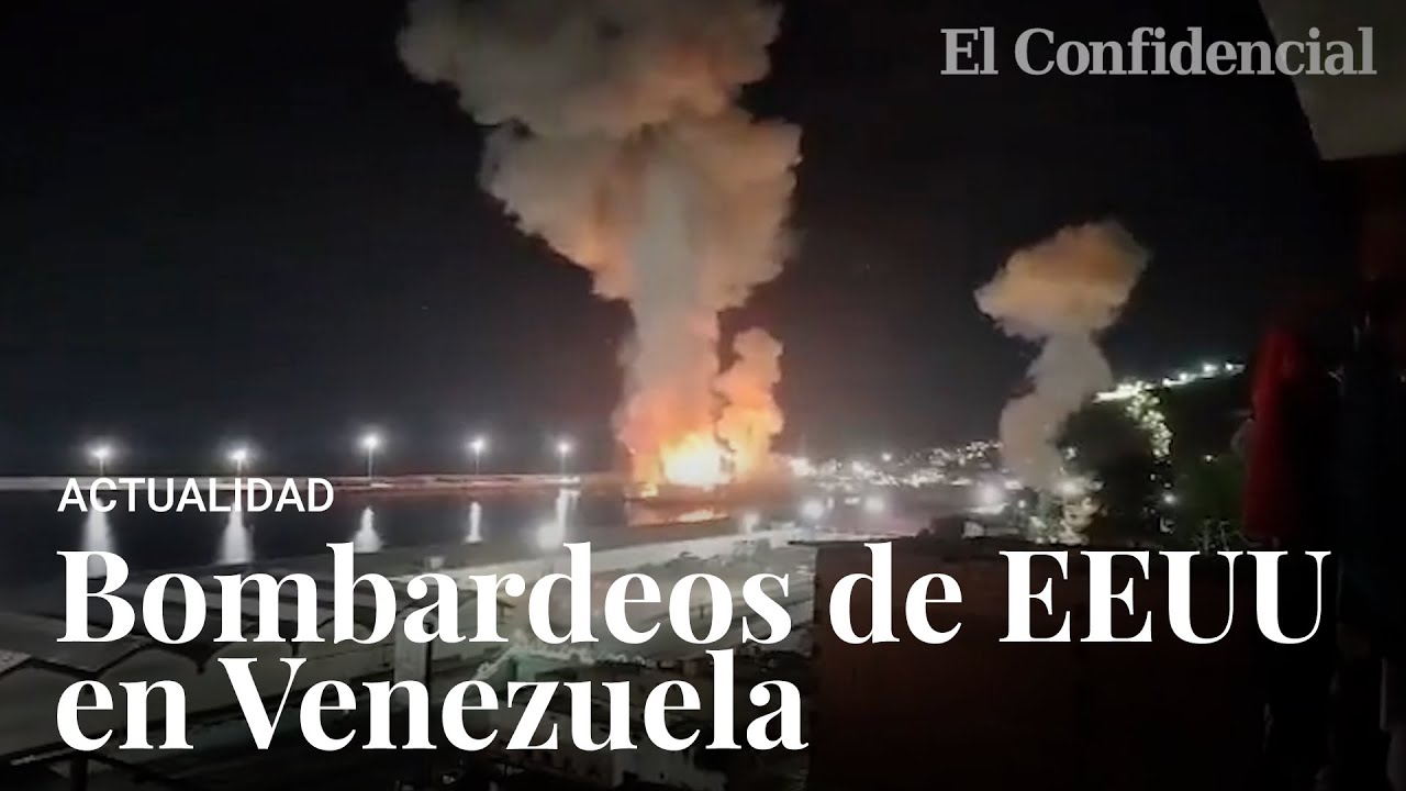EE UU golpea Venezuela: los ataques en el operativo del arresto de Nicolás de Maduro