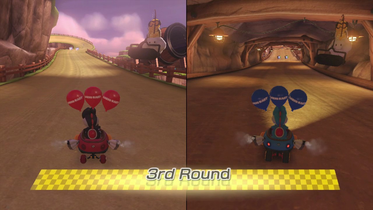 Mario Kart 8 - 2 Player Balloon Battle